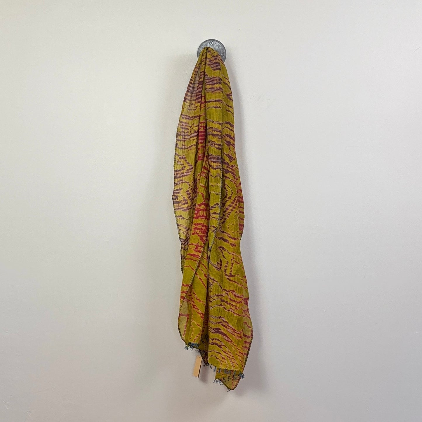 Neeru Kumar ~ Scarf - Chartreuse/Purple