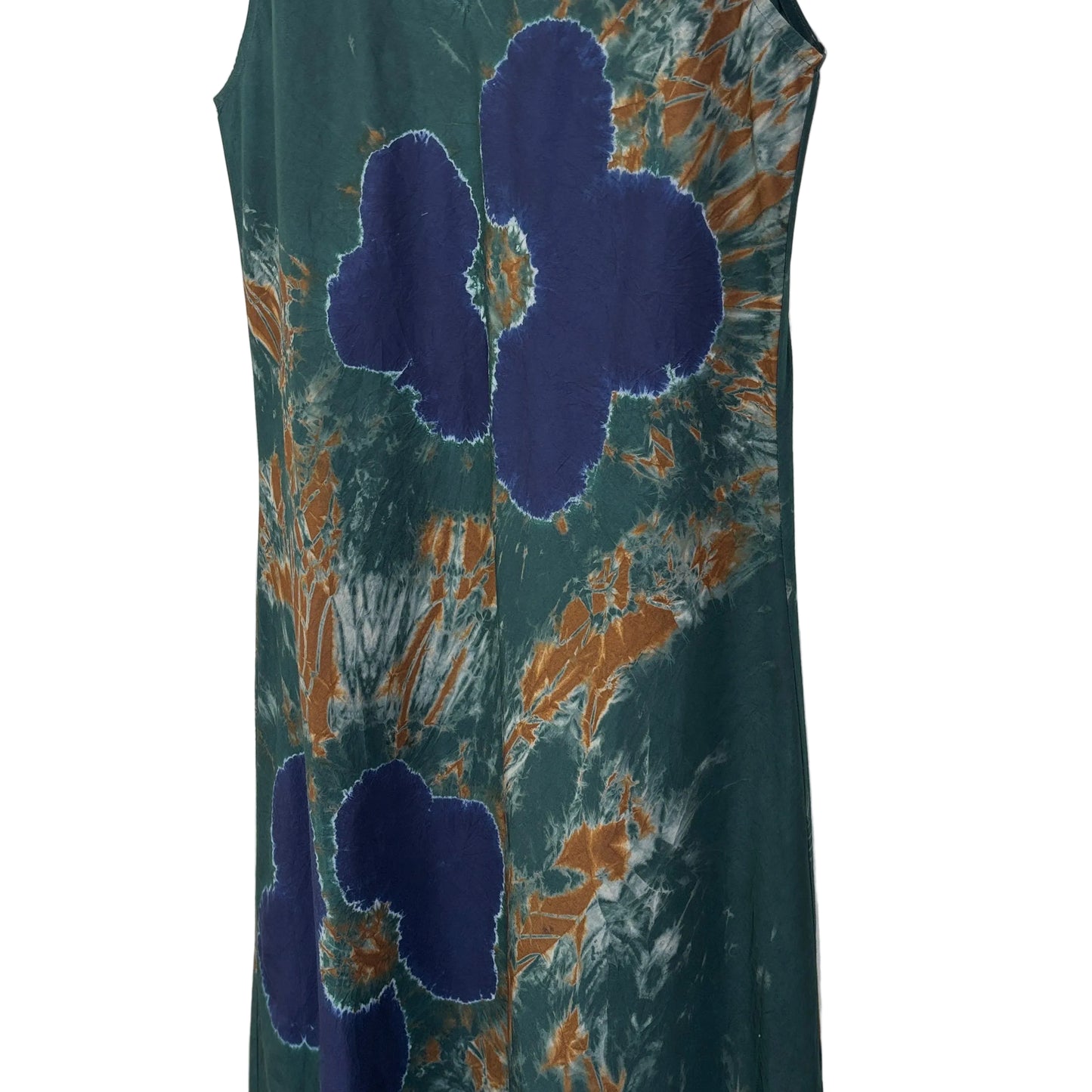Yavi/Raag ~ V Neck Slip Dress - Shibori Dye