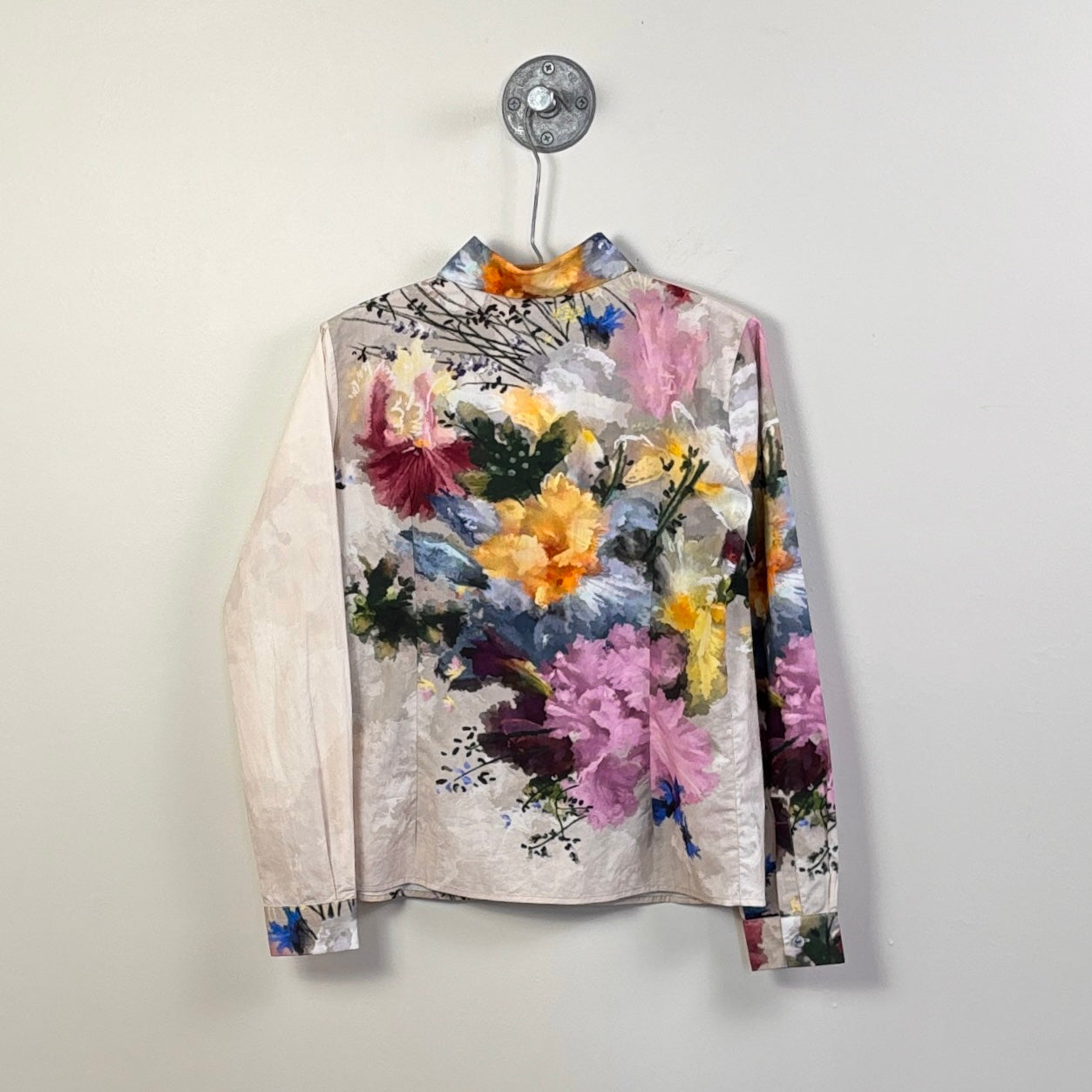 Yavi ~ Poplin Print Shirt - Floral