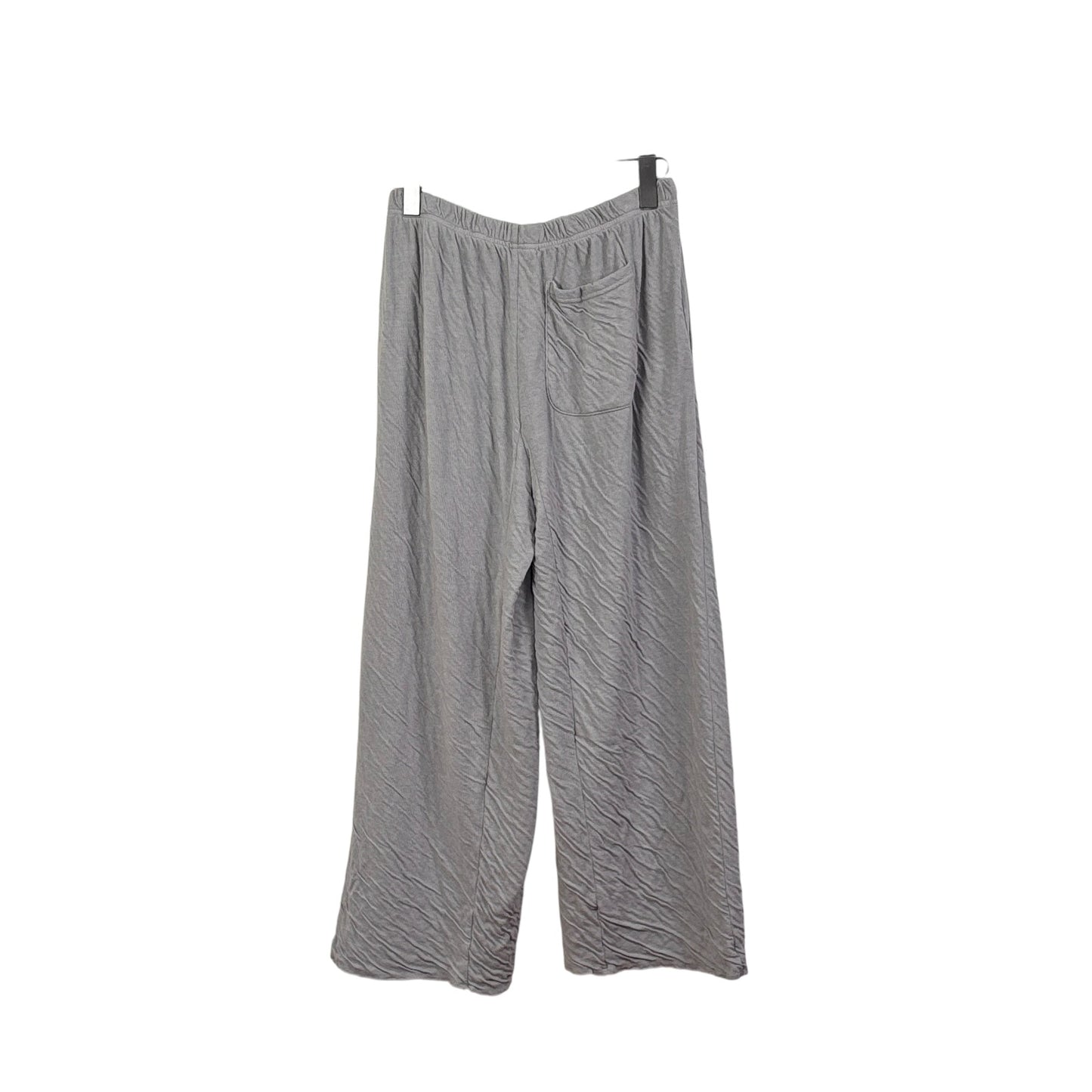 Cut Loose ~ Raw Hem Barrel Pant - Overcast