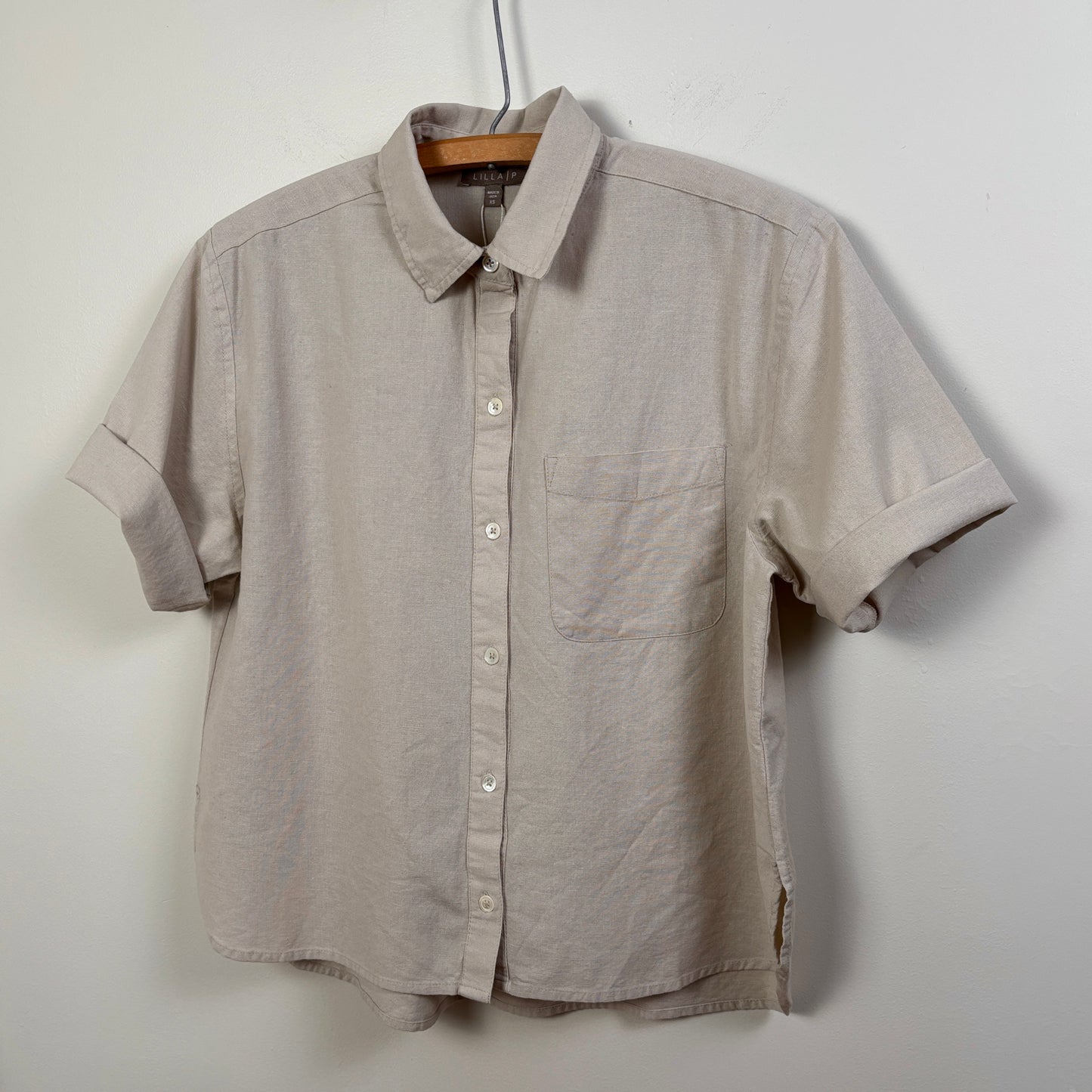 Lilla P. ~ Boyfriend Button Down Shirt - Bamboo