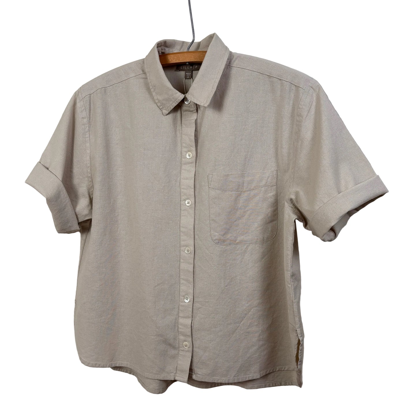 Lilla P. ~ Boyfriend Button Down Shirt - Bamboo