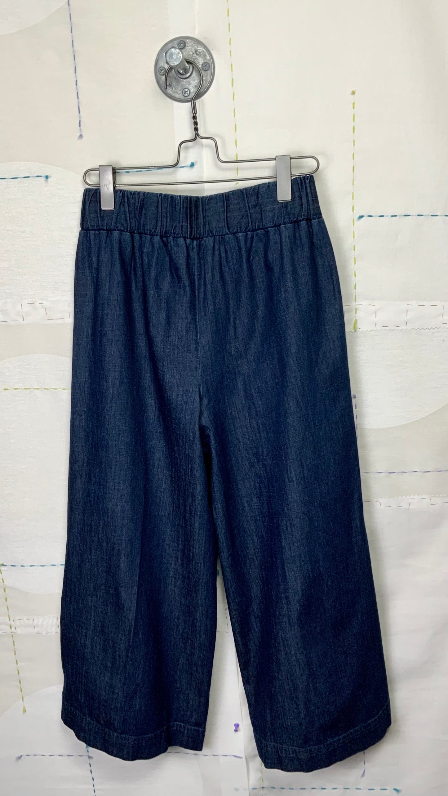 Beaumont Organic ~ Elm-Leigh Chambray Trouser-Indigo