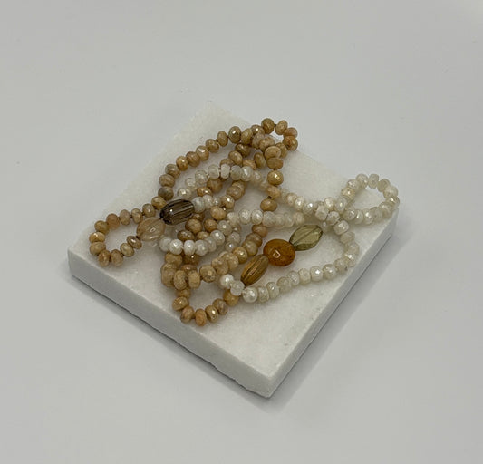 Rebecca Brenner Jewelry  ~  Mixed Light Color Sapphire Necklace