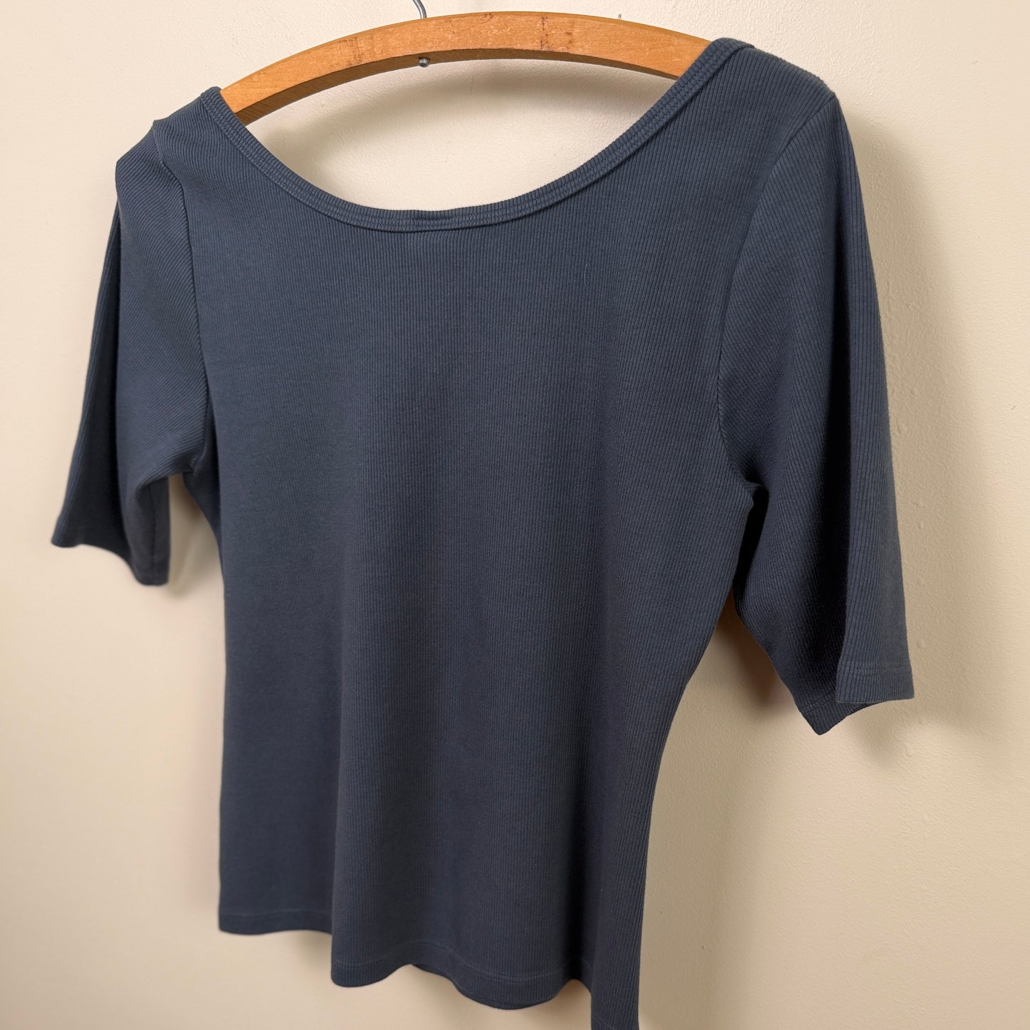Prairie Underground  ~  1/4 Sleeve Bardot #1573 - Deep Teal