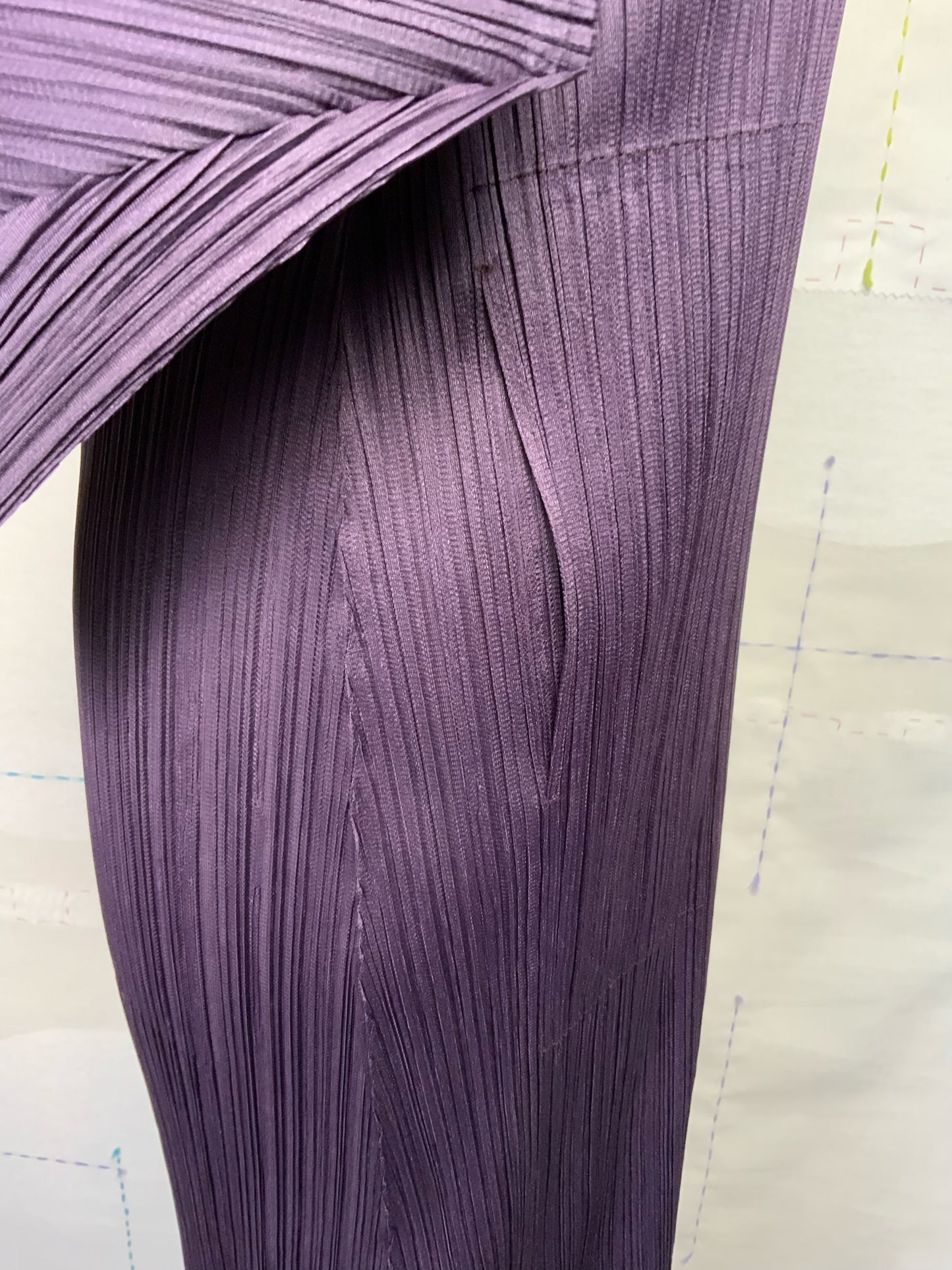 Pleats Please   Monthly Colors November Dress ~ Dark Purple