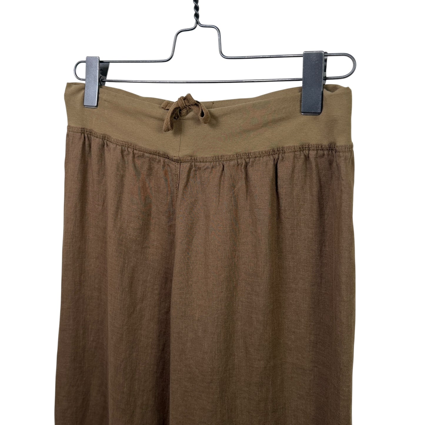 Cut Loose  ~  Linen Longer Walking Pant - Coconut