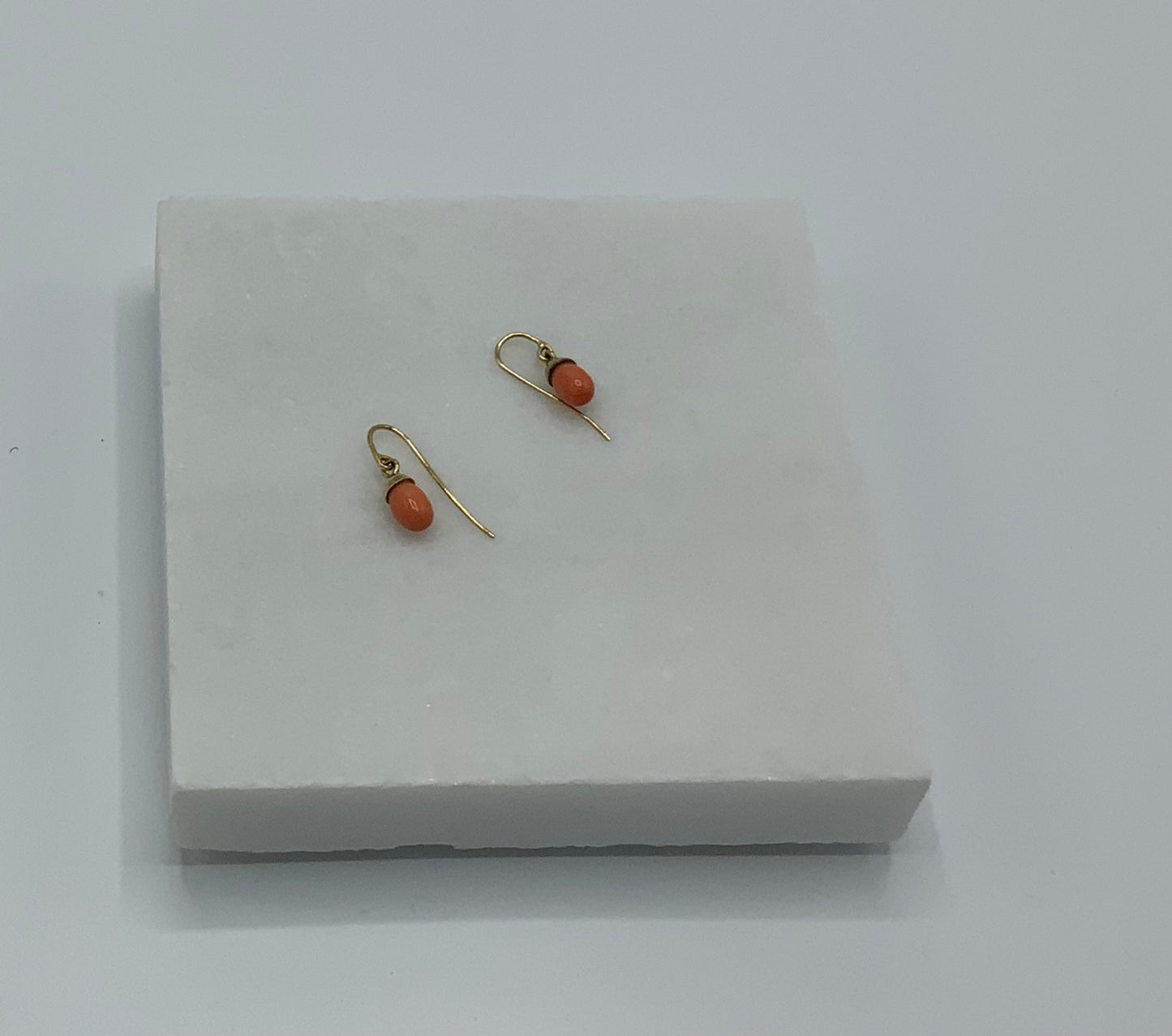 Rebecca Brenner Jewelry ~ Coral Drop Earrings