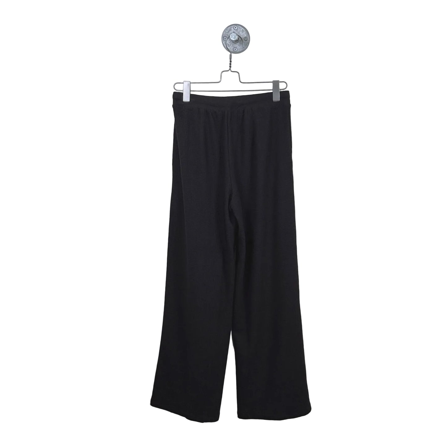 Lilla P. ~  Full Length Pleated Pant - Black