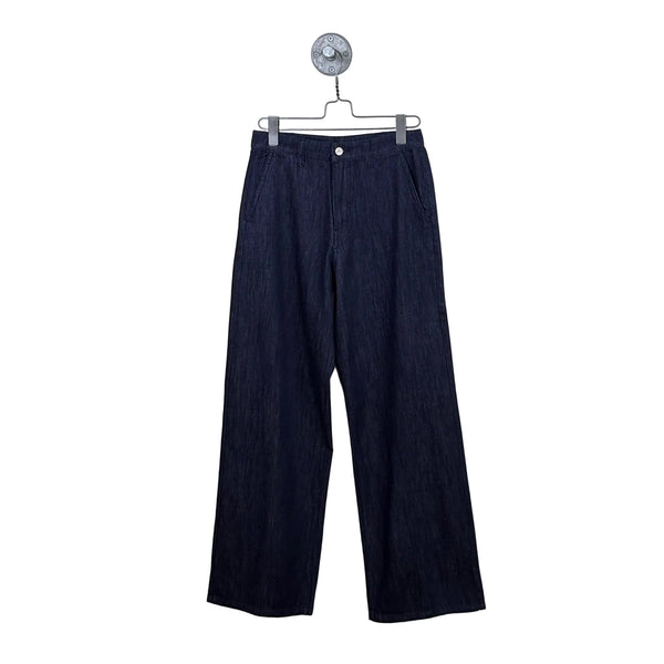 Lilla P. ~  Denim Trouser - Dark Wash