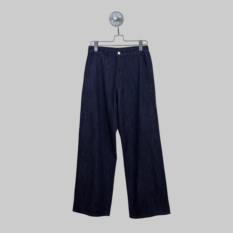Lilla P. ~  Denim Trouser - Dark Wash