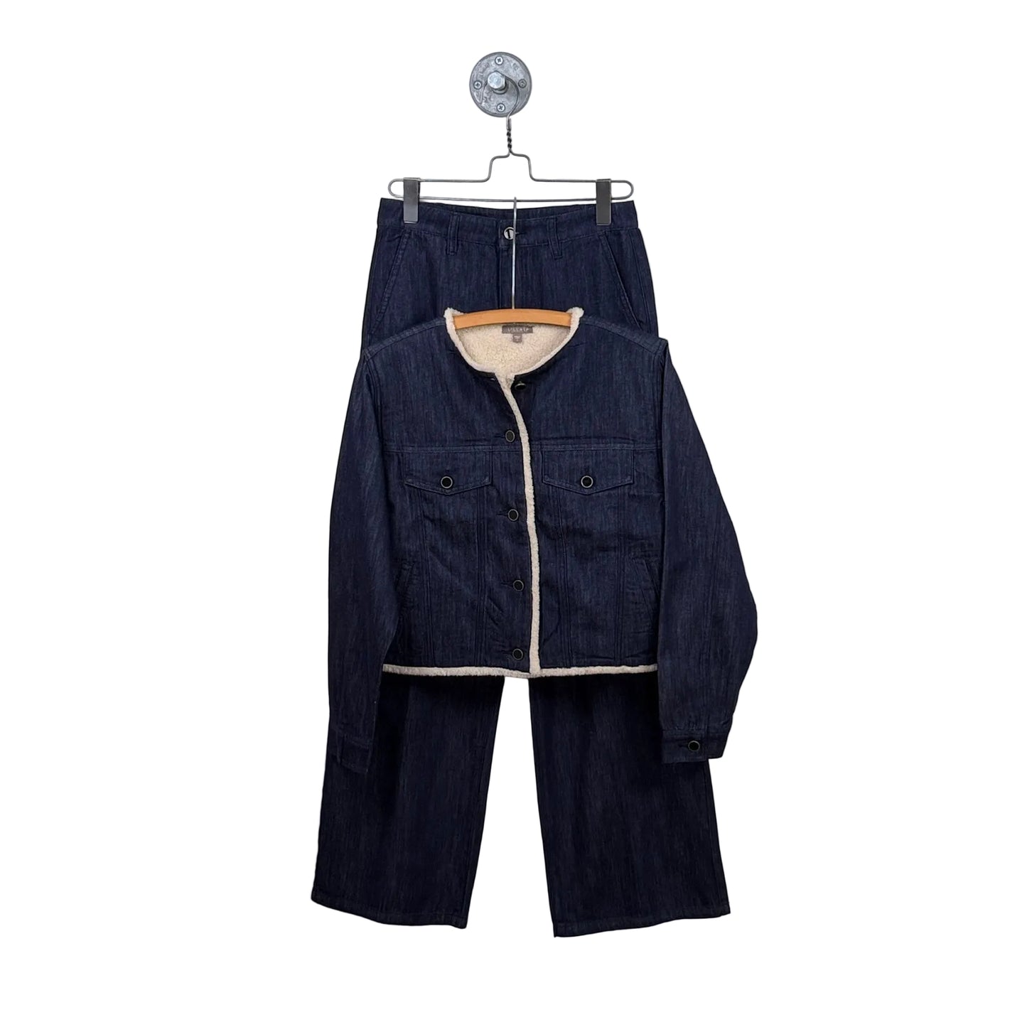 Lilla P. ~  Denim Trouser - Dark Wash