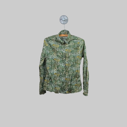 Miki Thumb  ~  Liberty Print Classic Shirt - Land Bosco