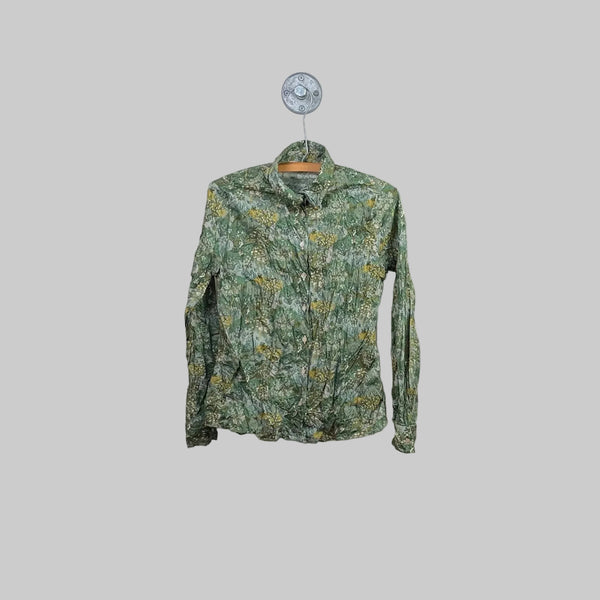 Miki Thumb  ~  Liberty Print Classic Shirt - Land Bosco