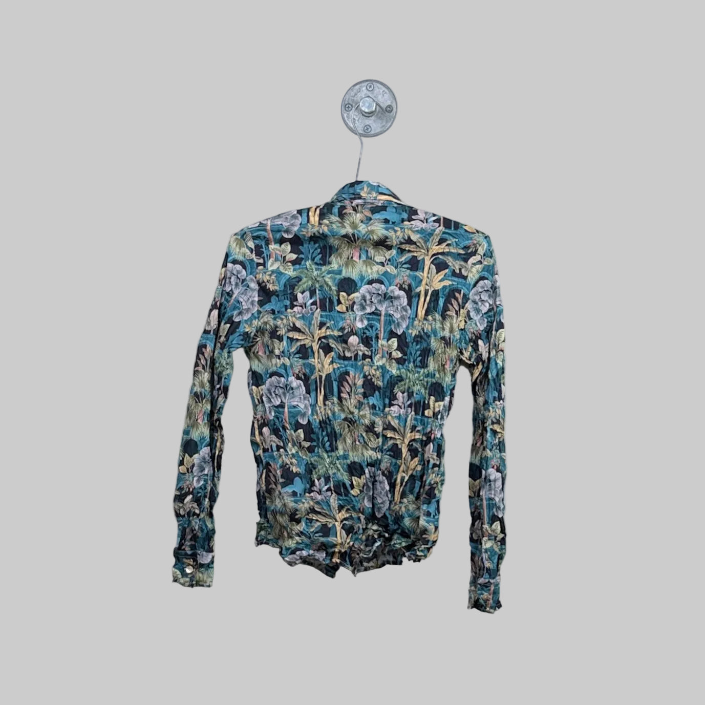 Miki Thumb  ~  Liberty Print Classic Shirt - Tropic Forest