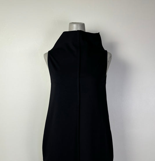 Knit Knit  ~  K41 Sleeveless Sculpted Dress - Nero