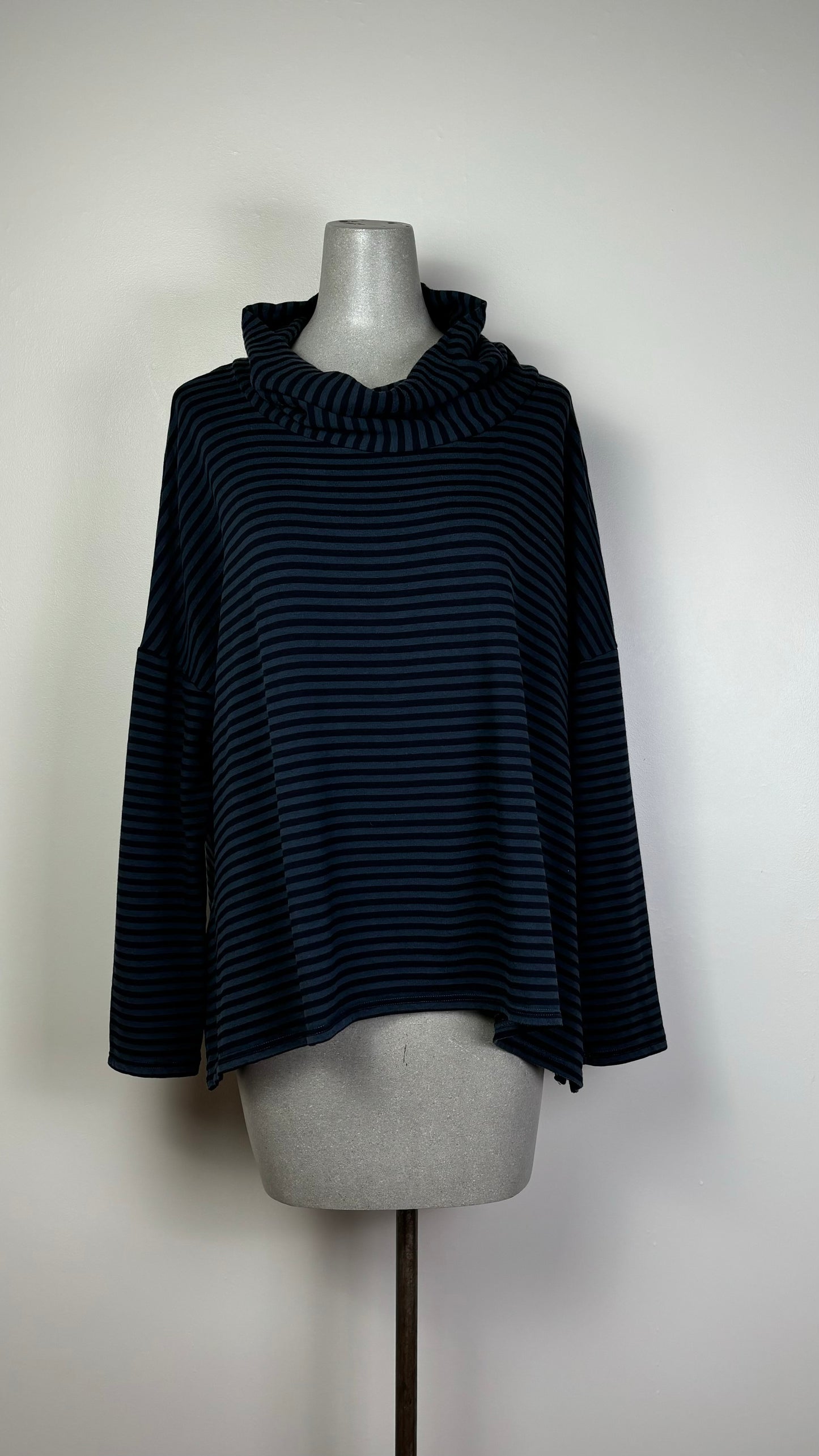 Cut Loose  ~  Striped One Size Cowl - Night