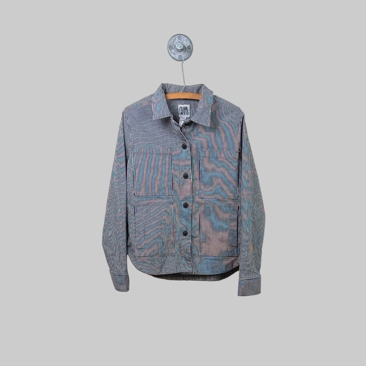 Prairie Underground  ~  Boxcar Jacket - Oyster Stripe
