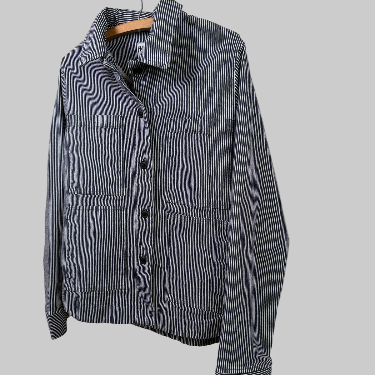 Prairie Underground  ~  Boxcar Jacket - Oyster Stripe