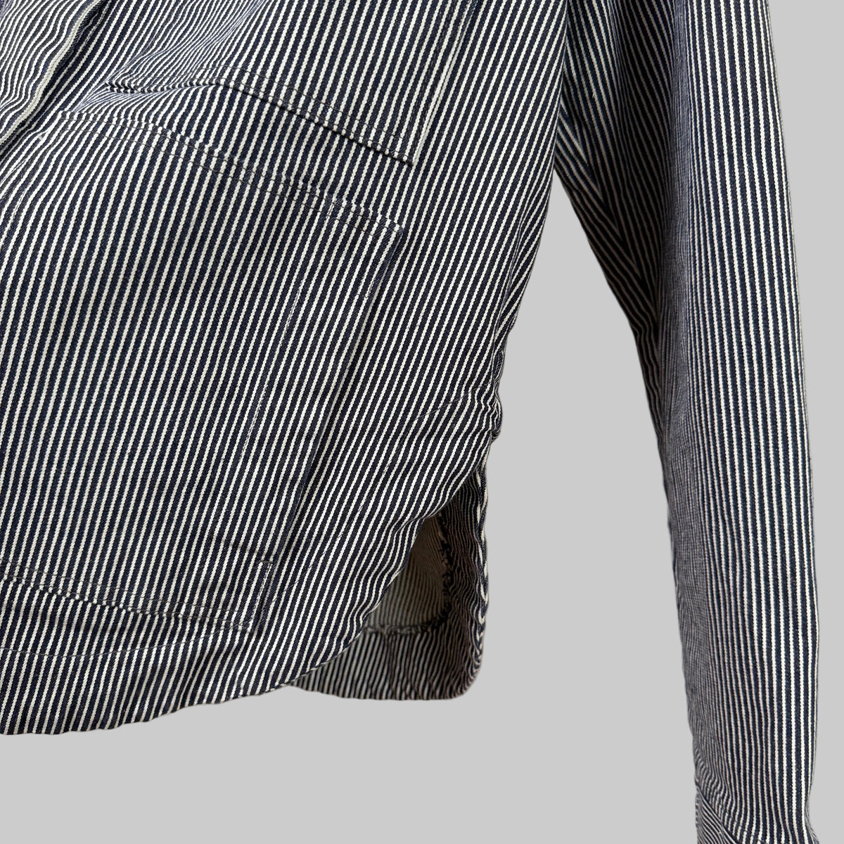 Prairie Underground  ~  Boxcar Jacket - Oyster Stripe
