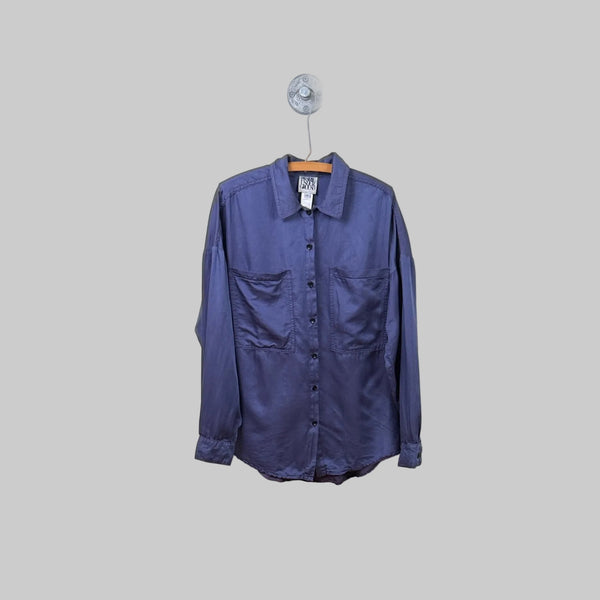 Prairie Underground  ~  Whispering Silk Shirt - Grape