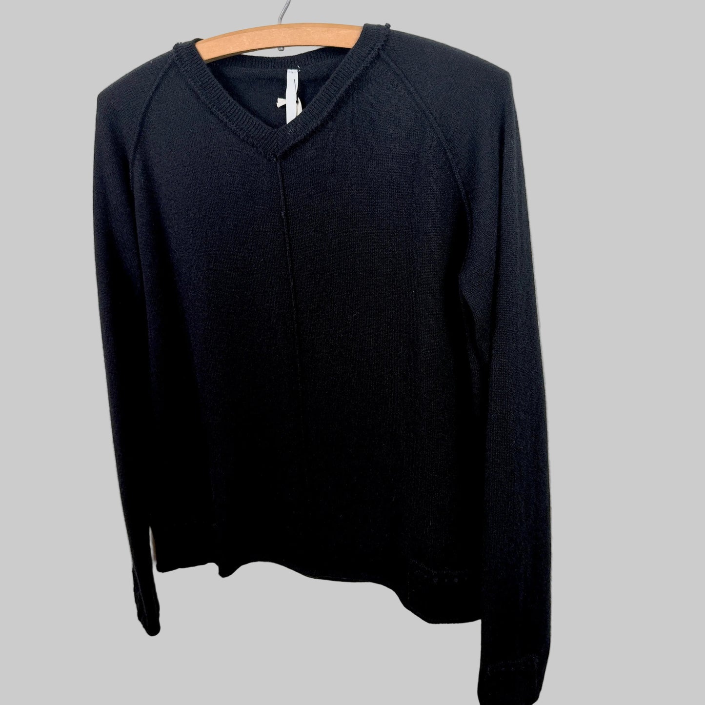 MJW.  ~  V Neck Pullover - Black