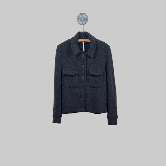 MJW.  ~  Felted Jacket - Charcoal