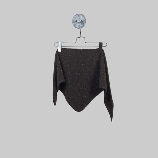MJW.  ~  Donegal Cashmere Donegal Luxetweed Scarf - Brown