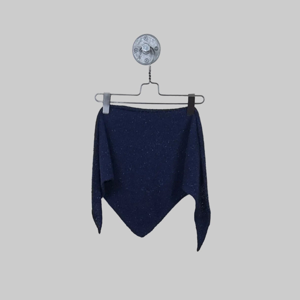 MJW.  ~  Donegal Cashmere Donegal Luxetweed Scarf - Blue