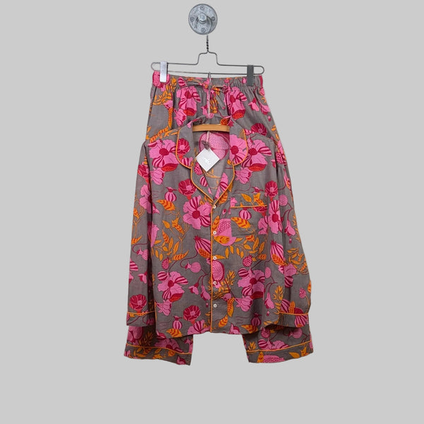 Nimbu  ~  Pajama Set - Pomegranate Gray