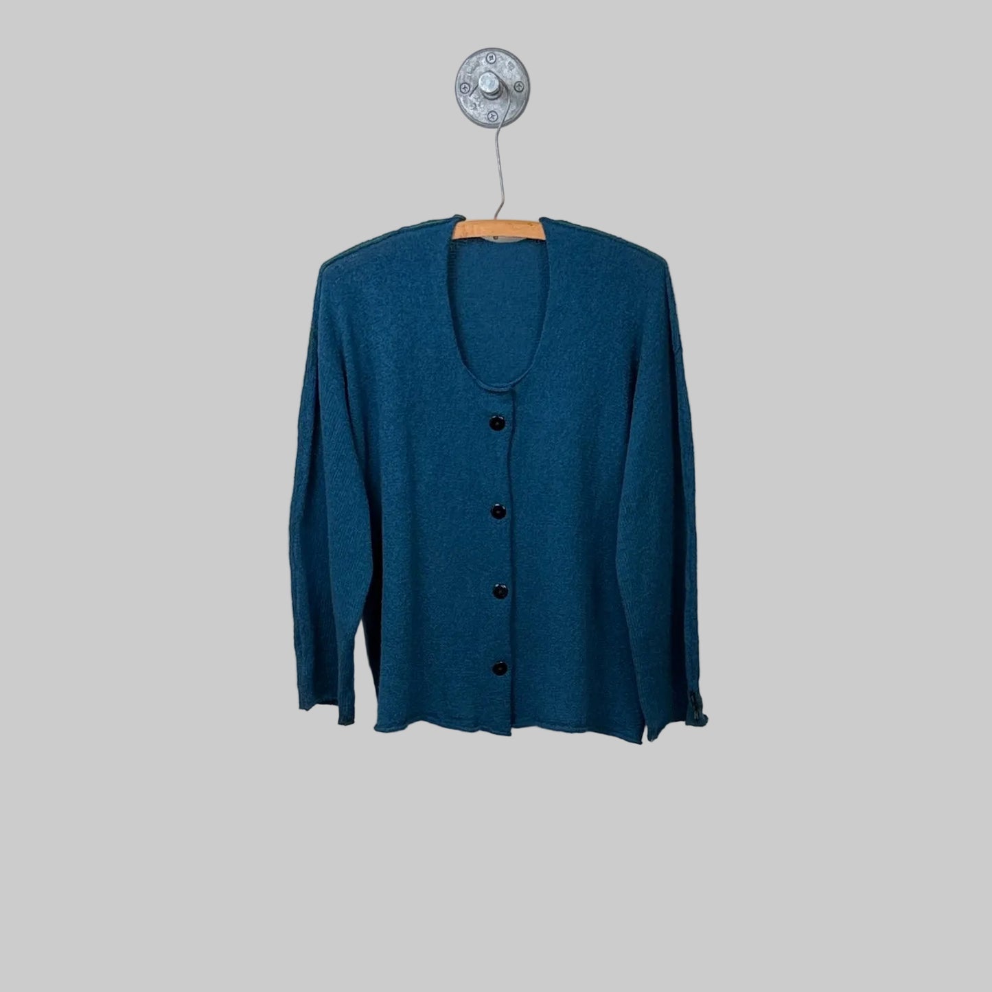 Paper Temples  ~  Nelson Cardigan - Teal