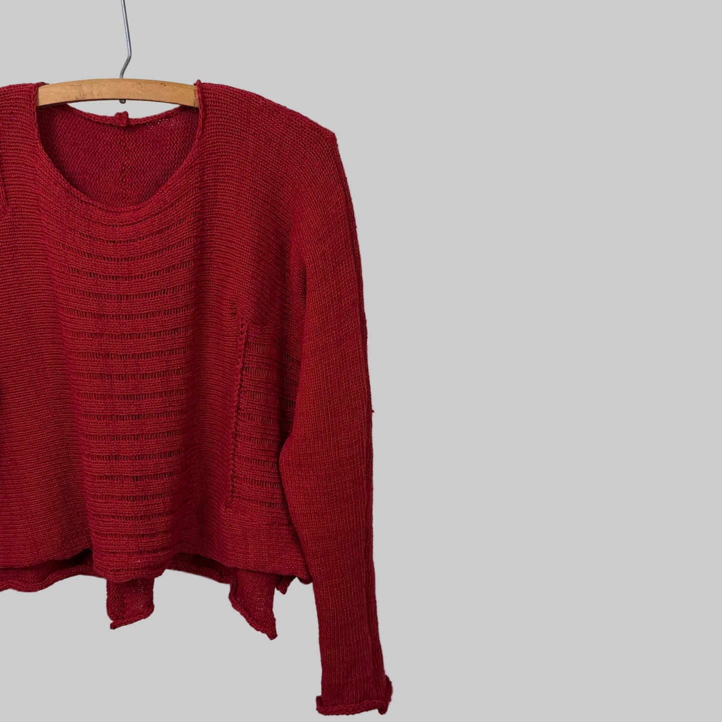 Paper Temples  ~  Helen Pullover - Red