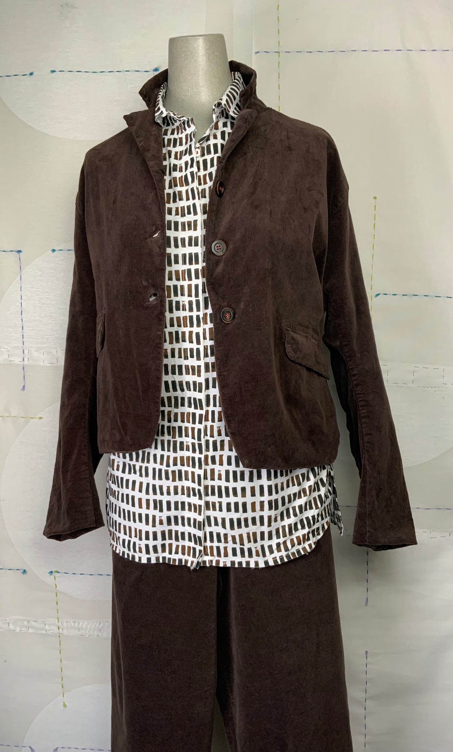 H+ Hannoh Wessel  ~  Jacket Viera - Brown