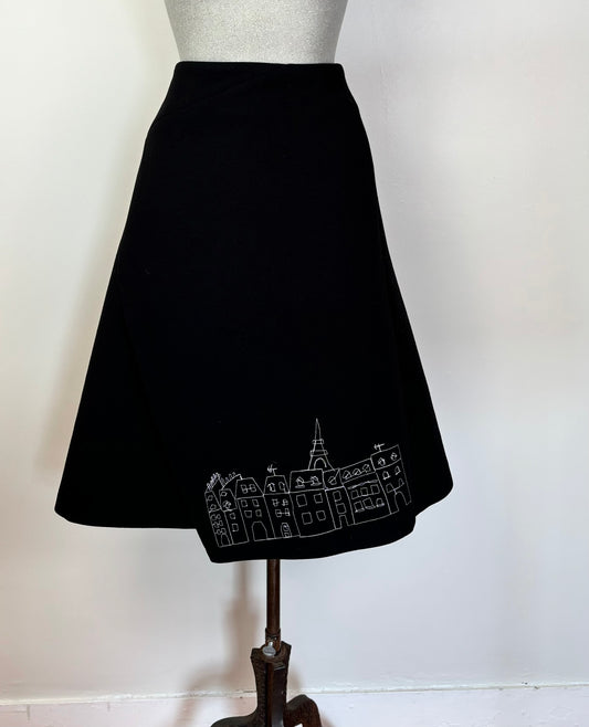 Yoshi Kondo  ~  Balloon Paris Skirt - Black