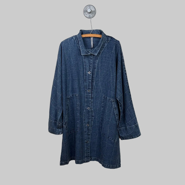 Cynthia Ashby  ~  Jargon Duster Coat - Classic Wash
