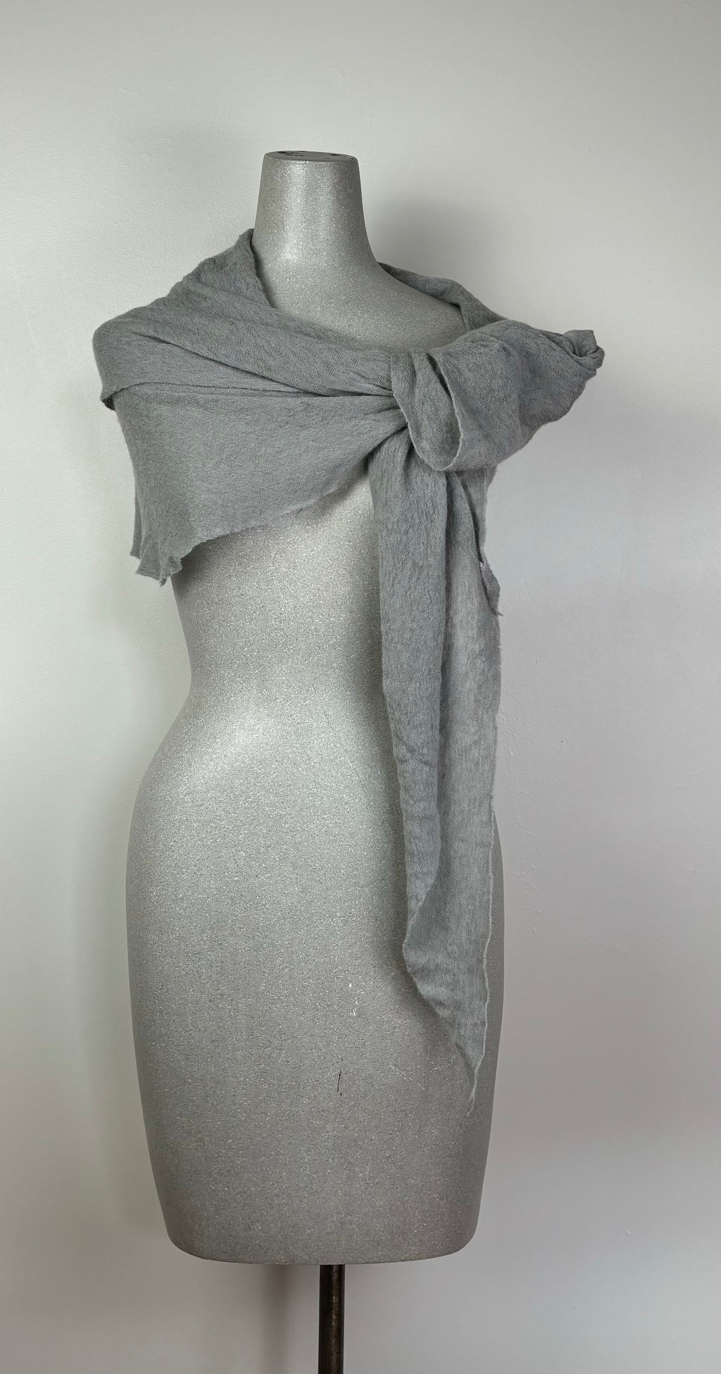 Pin 1876  ~  Cashmere Diamond Scarf - Sage