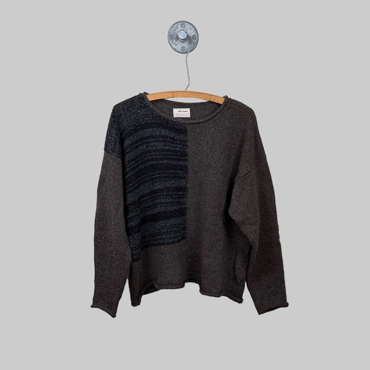 Red Thread Sweaters  ~  Knight Pullover - Brown/Black