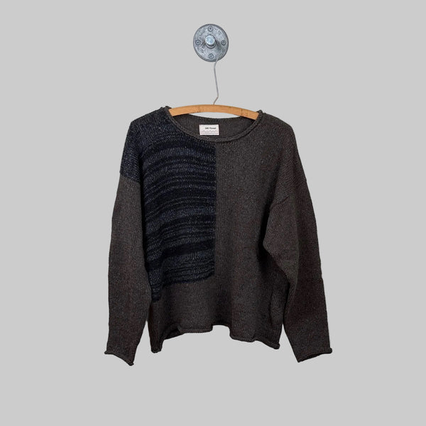 Red Thread Sweaters  ~  Knight Pullover - Brown/Black