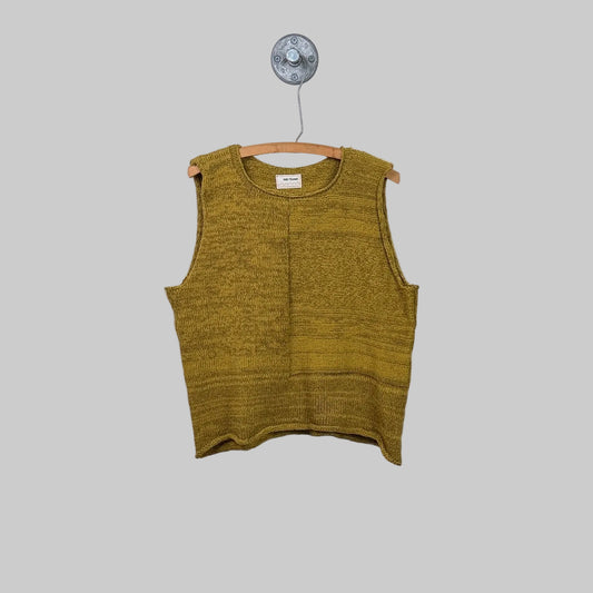 Red Thread Sweaters  ~  Hess Vest- Mustard
