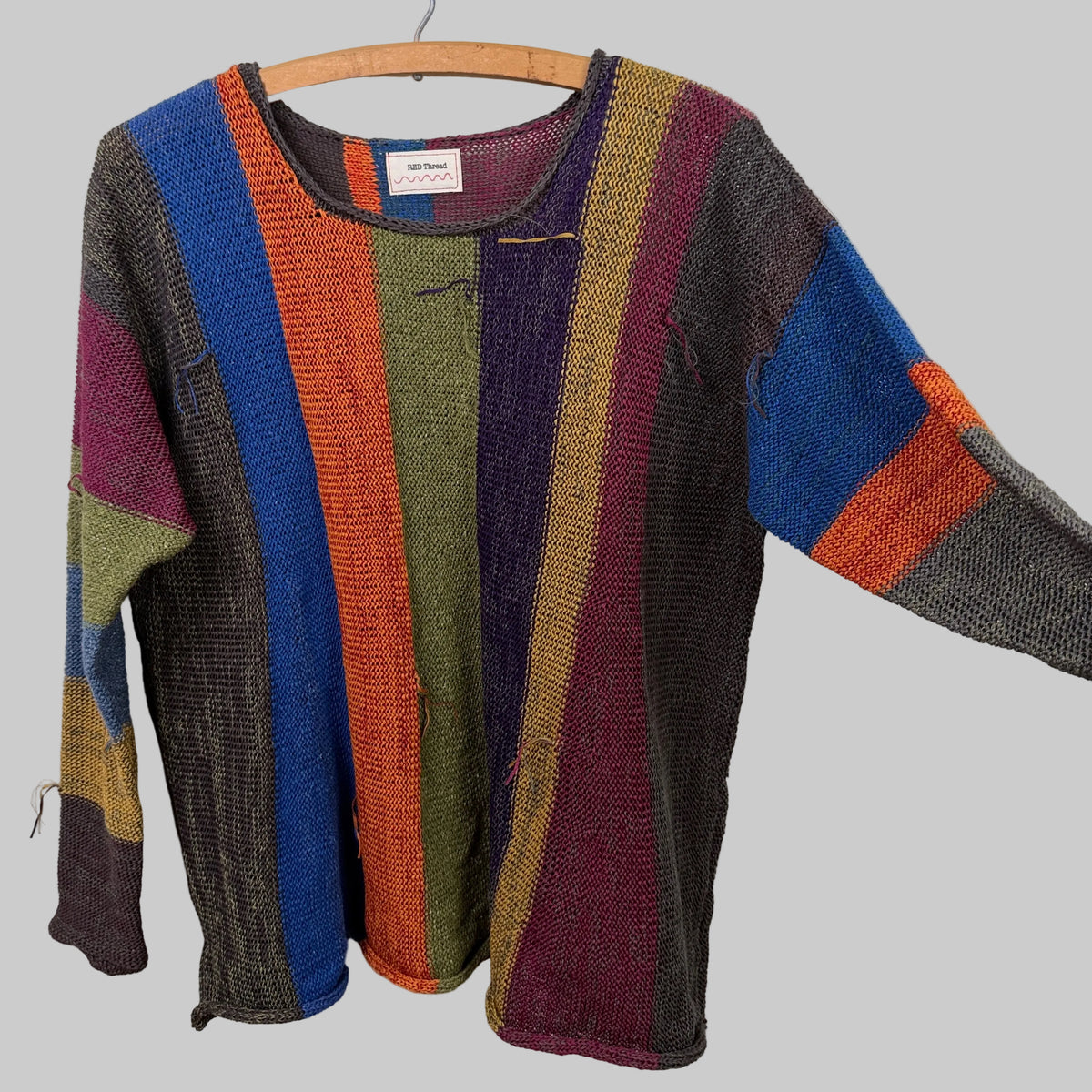 Red Thread Sweaters  ~  Anabel Pullover - Multi Color