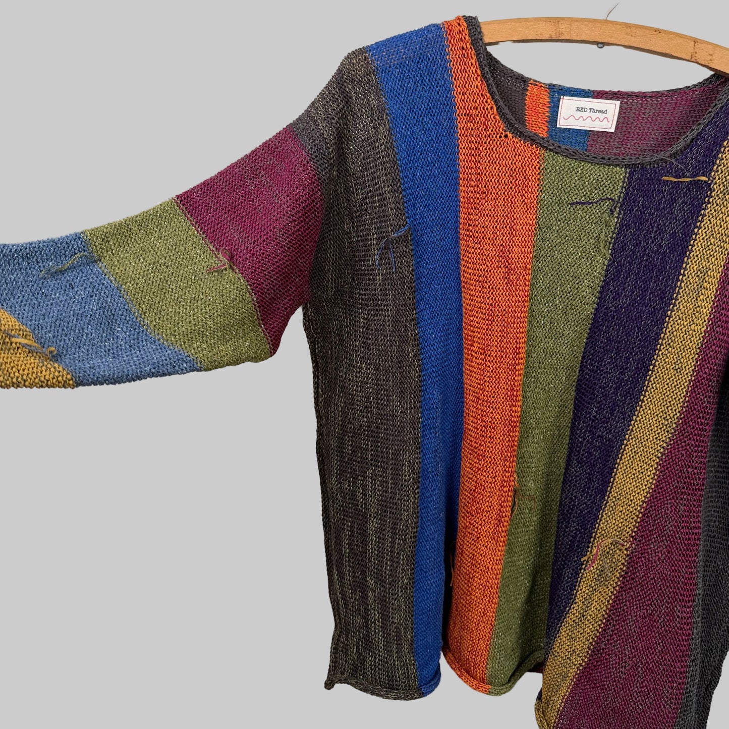 Red Thread Sweaters  ~  Anabel Pullover - Multi Color