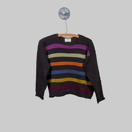 Red Thread Sweaters  ~  Brisco - Brown Multi Color Stripe