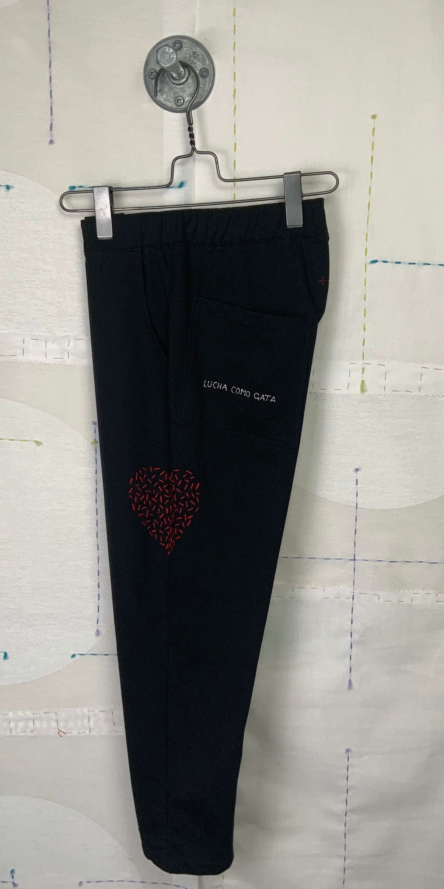 Cats With A Heart  ~  Tracksuit Pants - Black