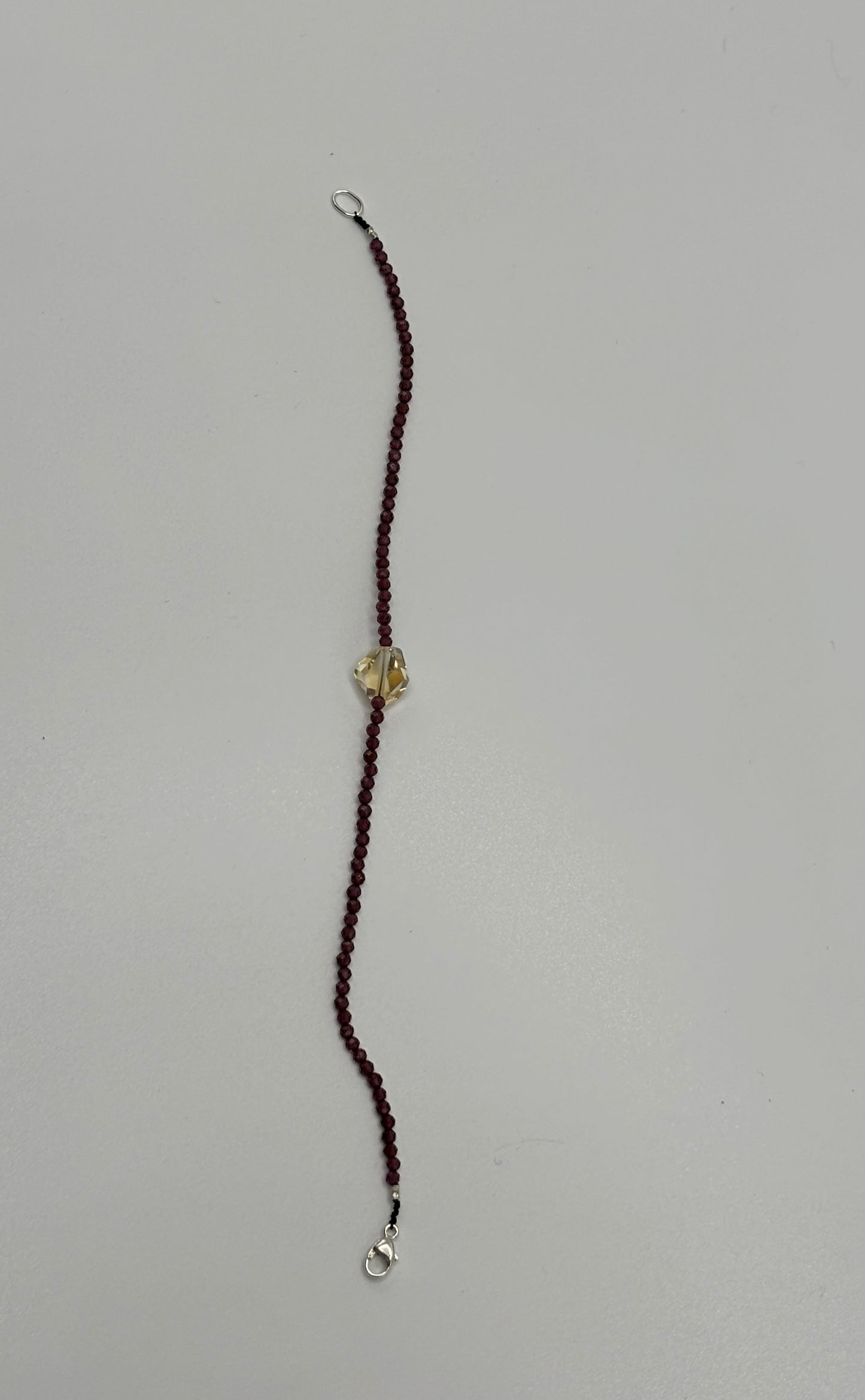 Margaret Solow  ~  Garnet & Citrine Bracelet