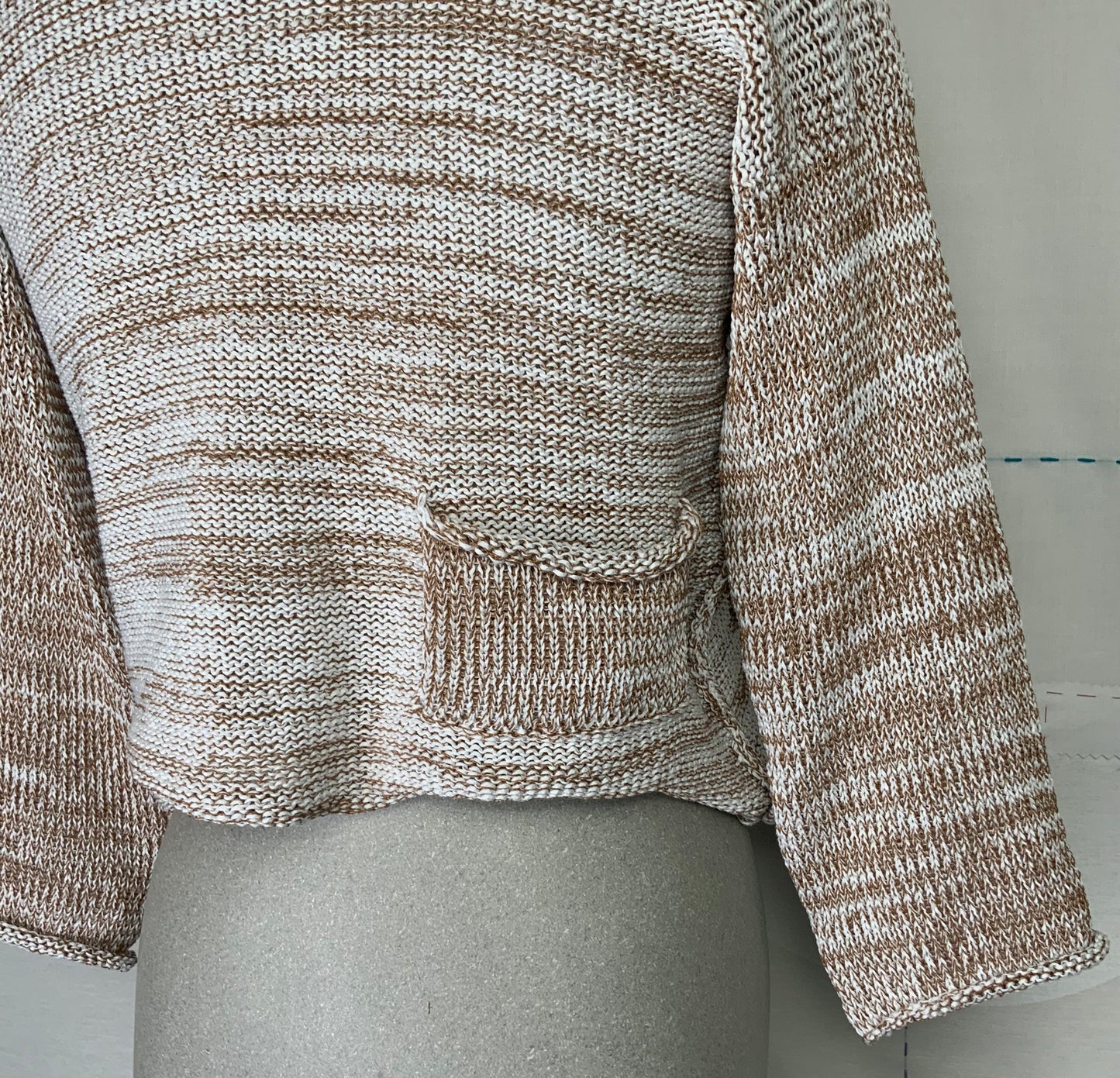 Paper Temples  ~  Tiger Crop Cardigan - Topaz