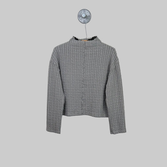Cut Loose  ~  Funnel Neck Pullover - Squirrel
