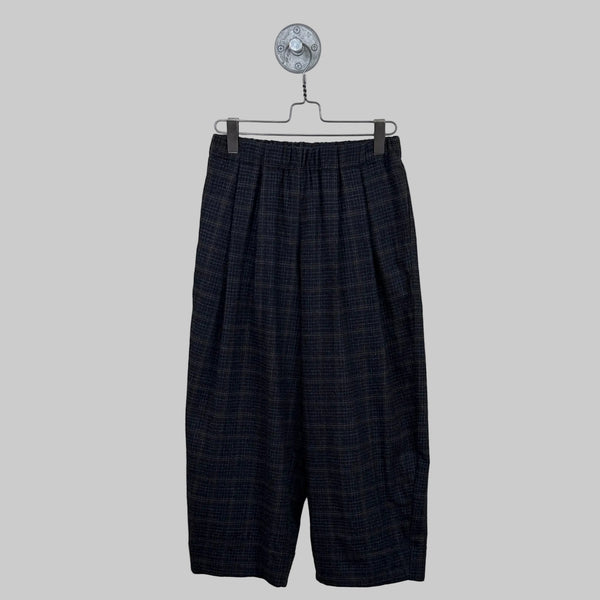Apuntob  ~  Wool Trousers - Blue Military