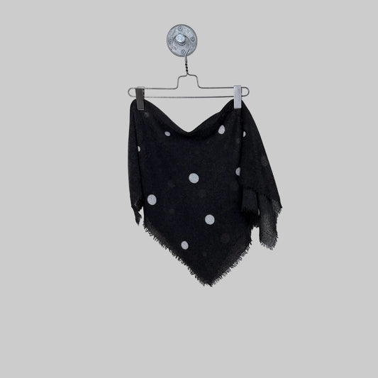 Apuntob  ~  Cashmere Stole - Black Dot