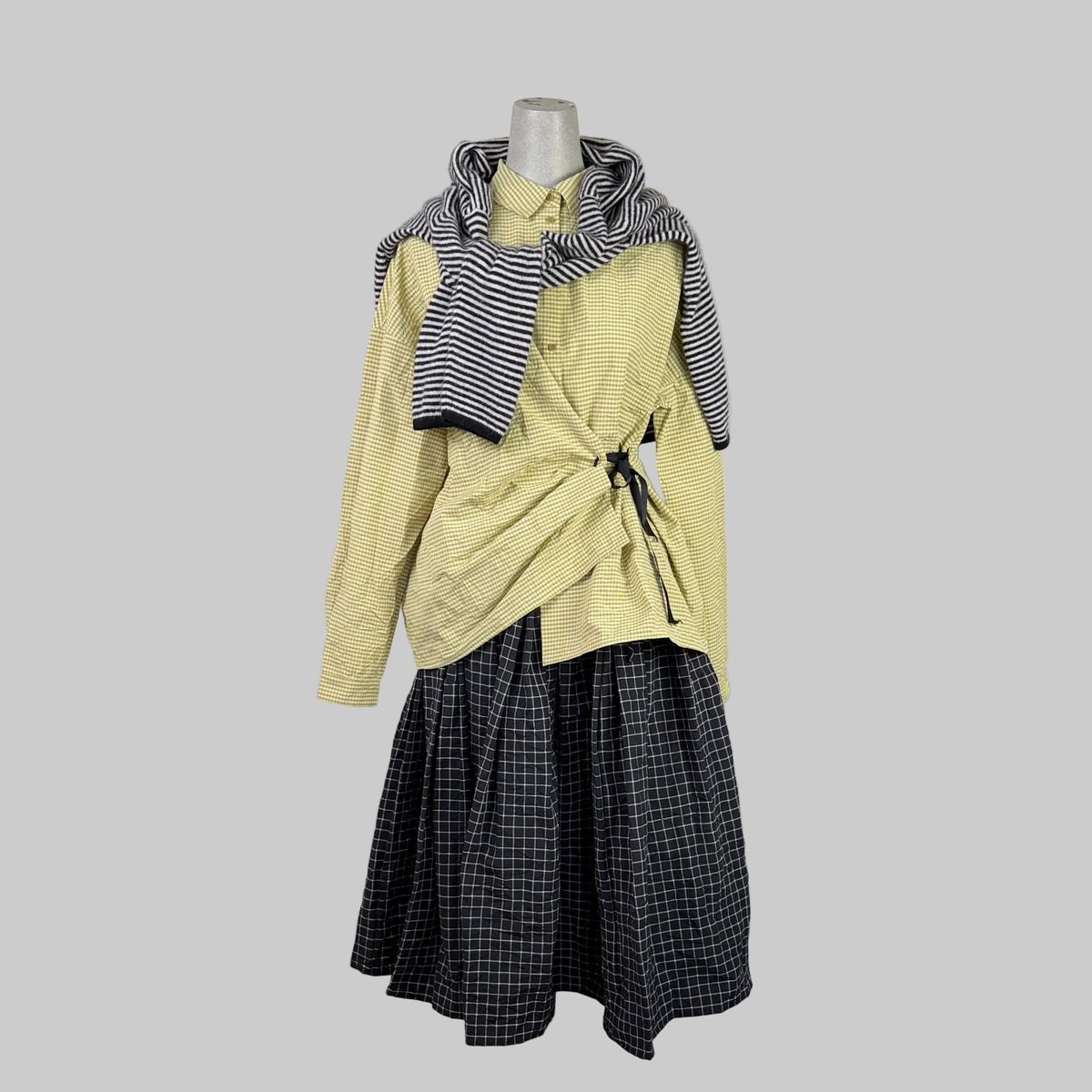 Apuntob  ~  Pocket Shirt - Kiwi Check
