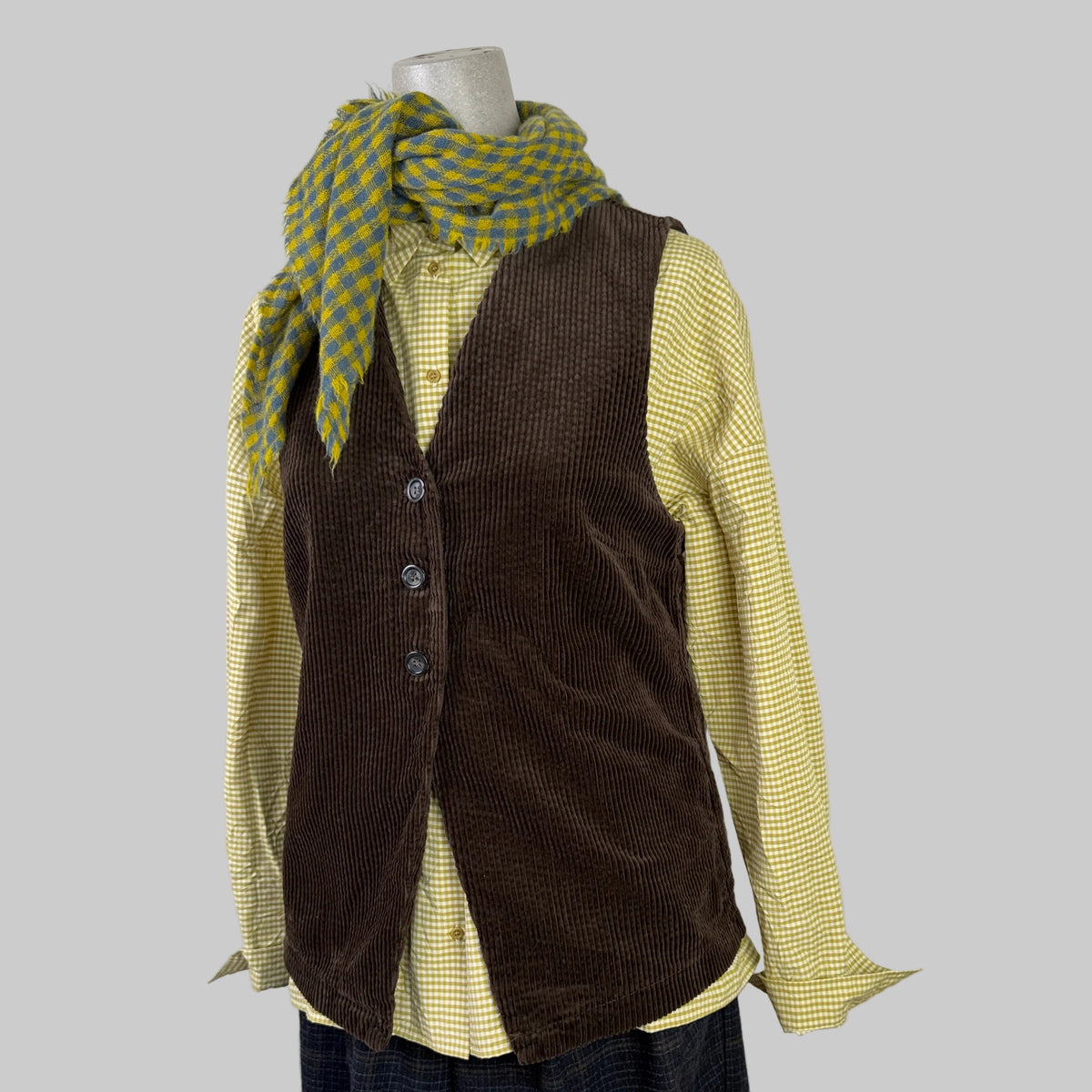 Apuntob  ~  Cashmere Stole - Dark Turquoise/Oil